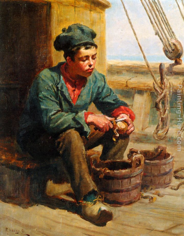The Cabin Boy painting - Ralph Hedley The Cabin Boy art painting